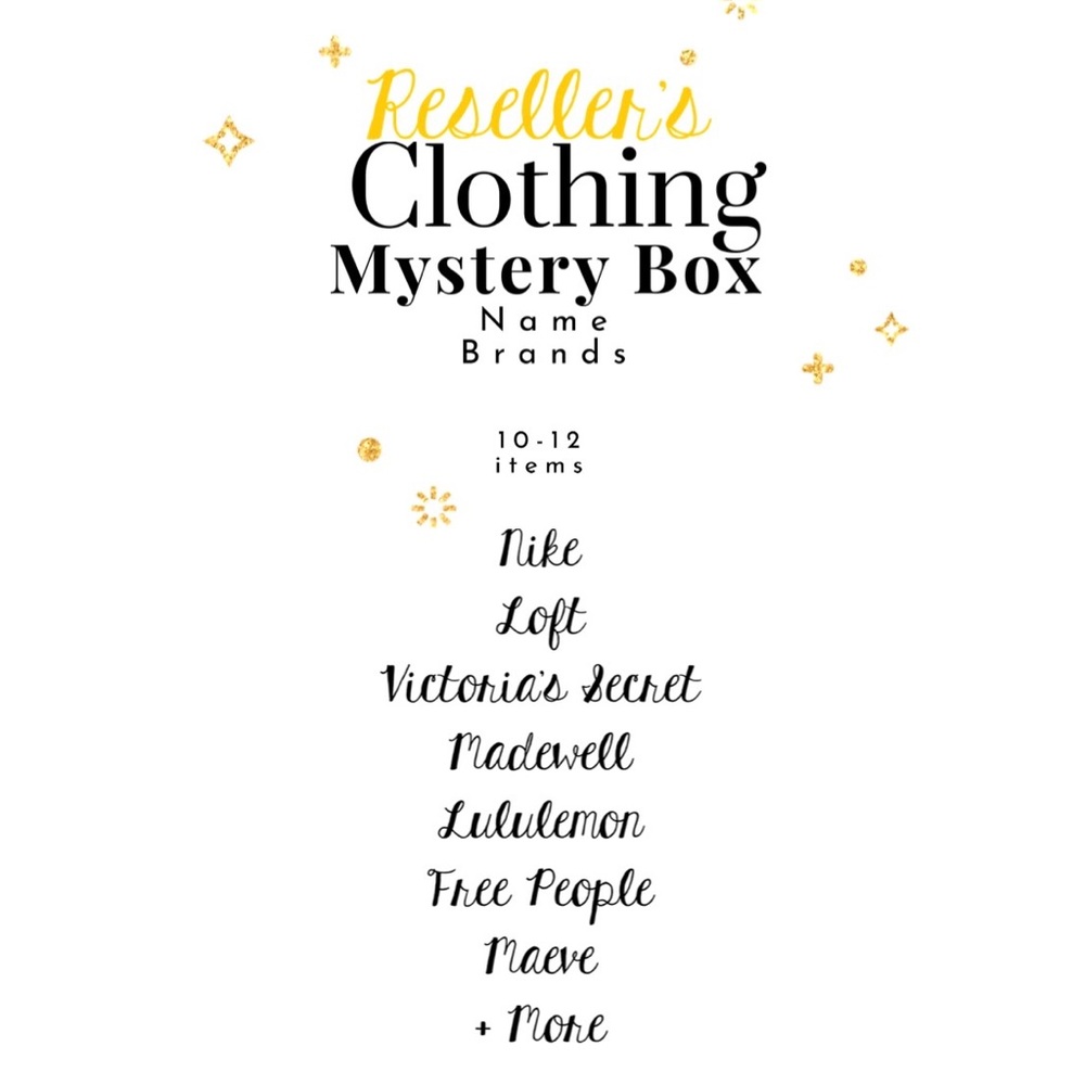 Mystery Box 5 pounds of Clothing for Resellers